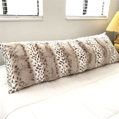 body pillow case faux fur